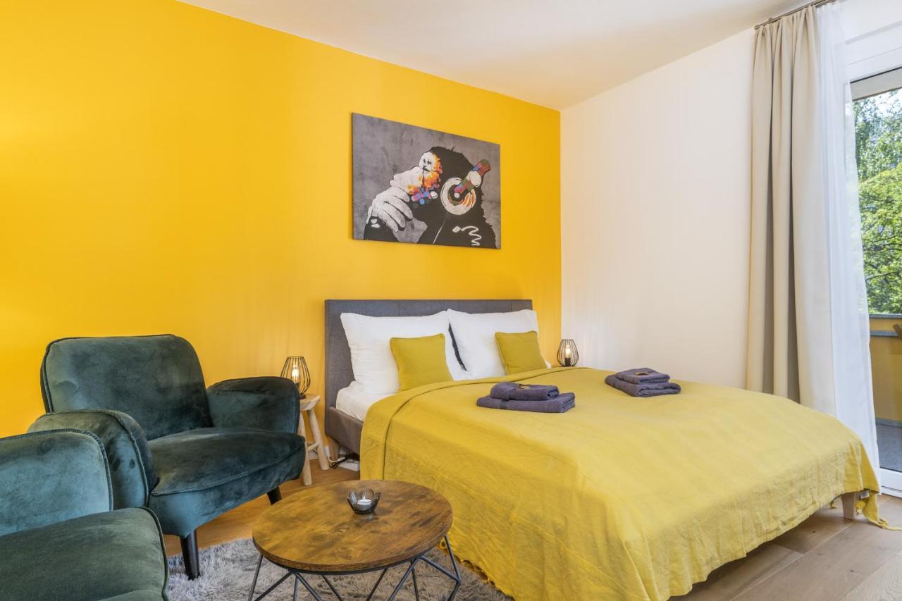 Free Living - Jungle Design Apartments, Zentrum, Parkplatz, Kueche, Wlan Wolfsburg Dış mekan fotoğraf