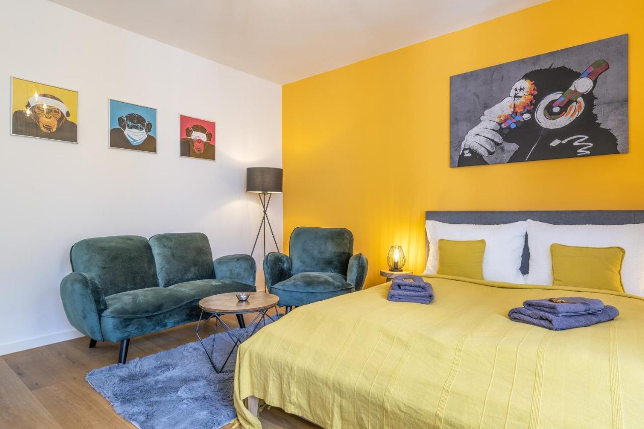 Free Living - Jungle Design Apartments, Zentrum, Parkplatz, Kueche, Wlan Wolfsburg Dış mekan fotoğraf